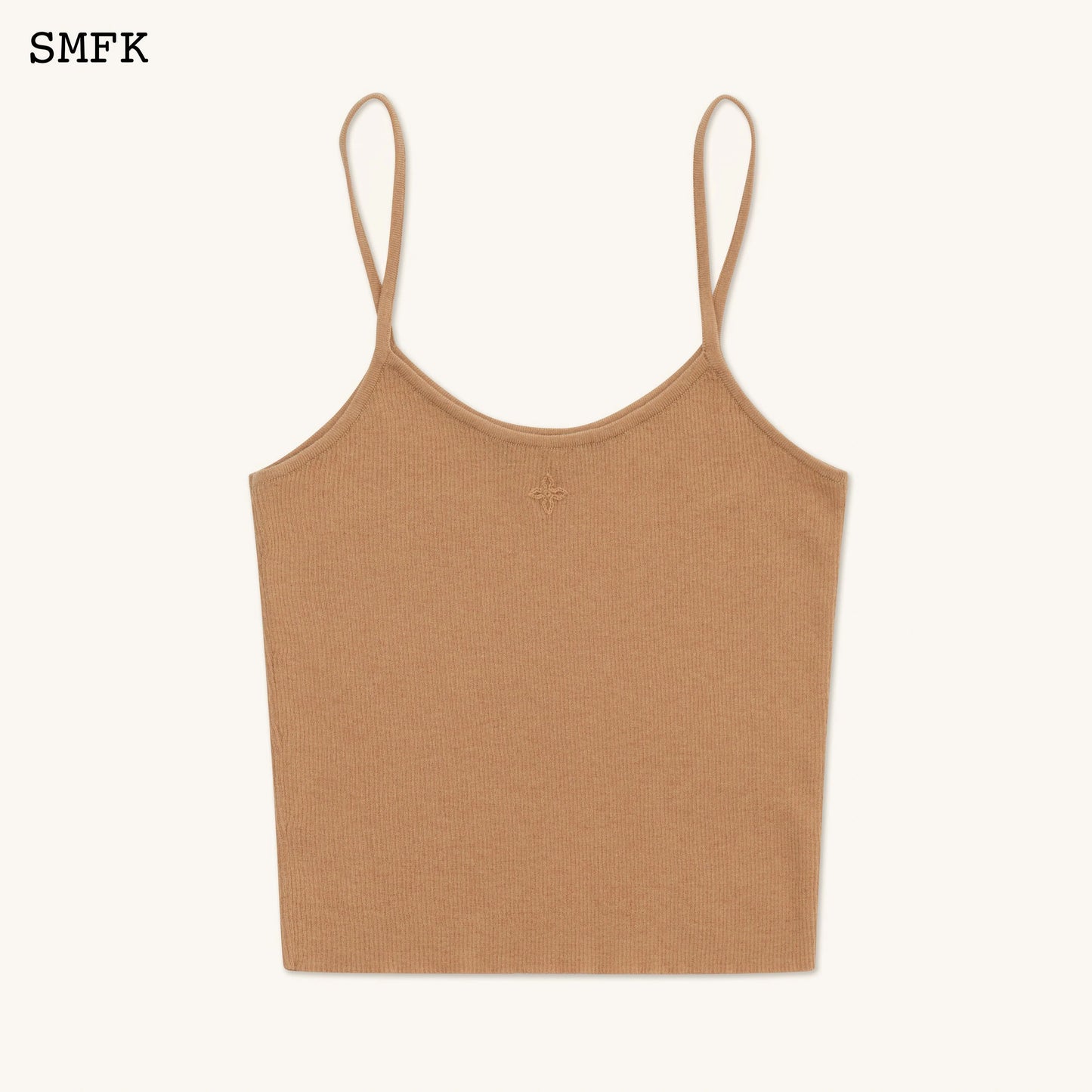 SMFK Compass Cross Classic Knitted Vest Top Nude