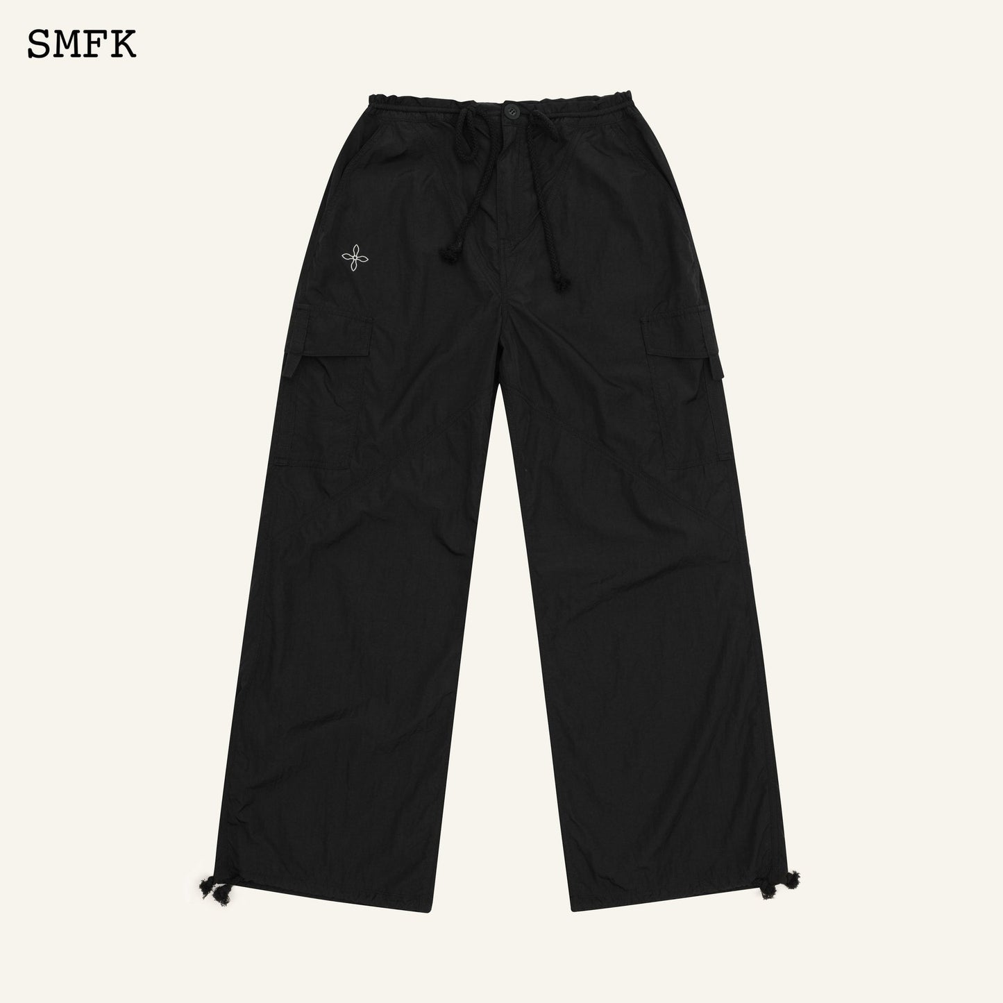 SMFK Compass Cross Classic Paratrooper Pants In Black