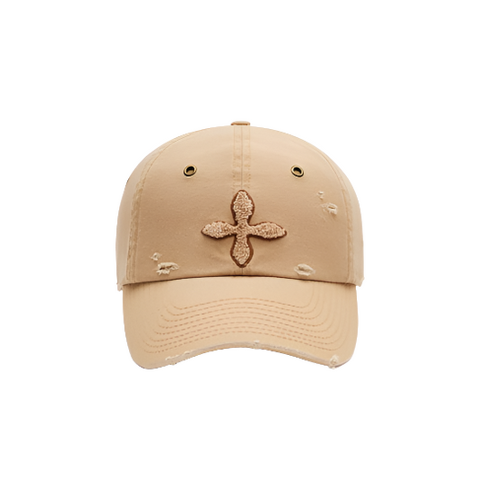 SMFK Compass Cross Desert Latte Paratrooper Cap