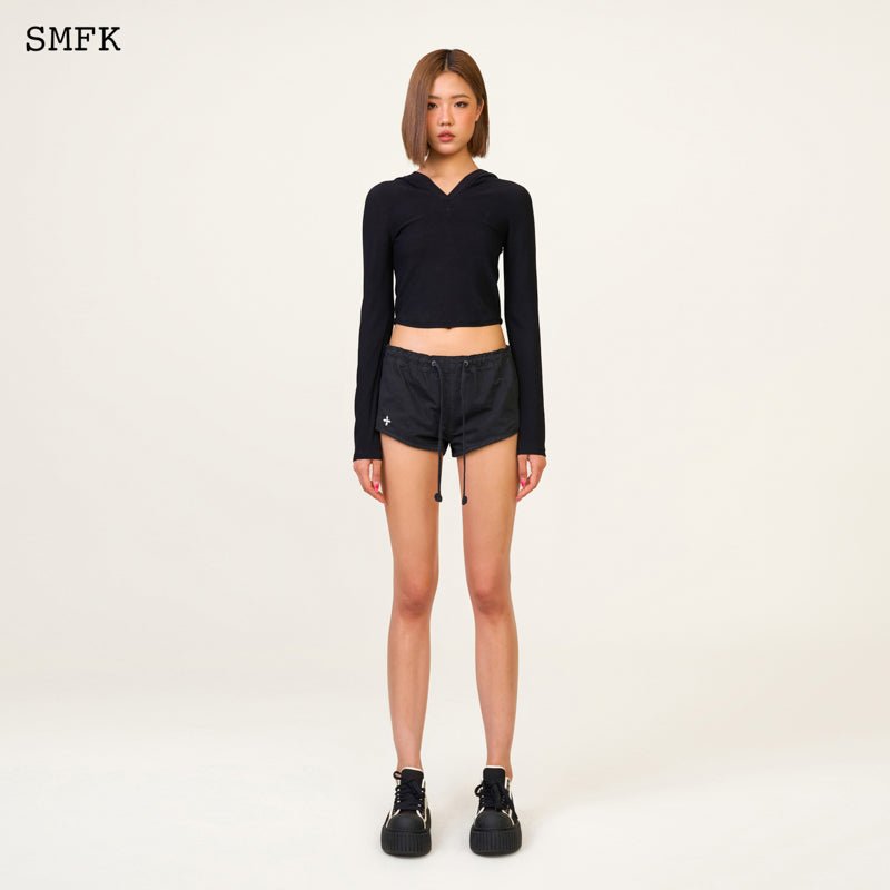 SMFK Compass Hug Sun-Proof Knitted Jacket Black