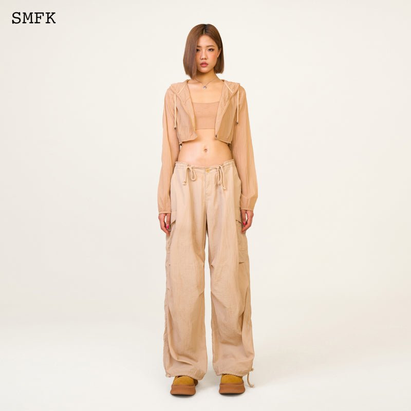 SMFK Compass Hug Sun-Proof Super Light Short Jacket Nude