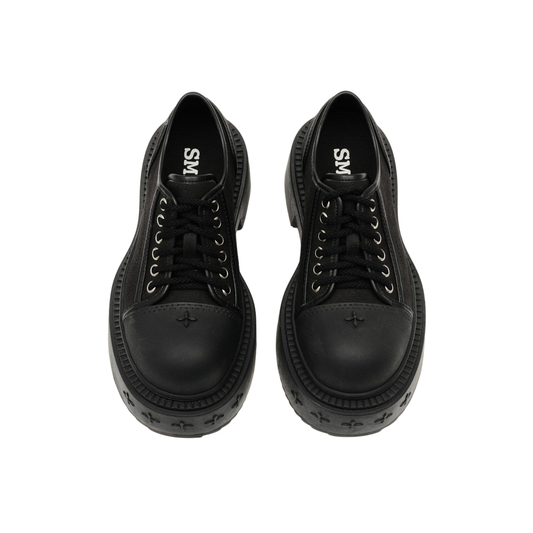 SMFK Compass Rider Low-Top Boots In Black