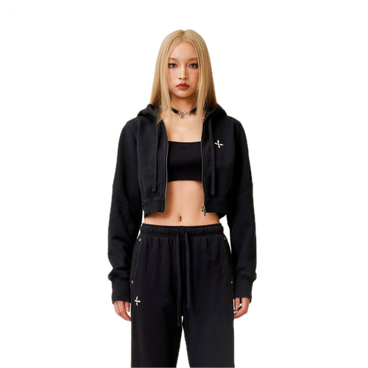 SMFK Compass Rush Punch Short Body Hoodie