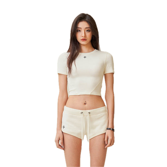 SMFK Compass Rush Rush Slim Fit Tee White