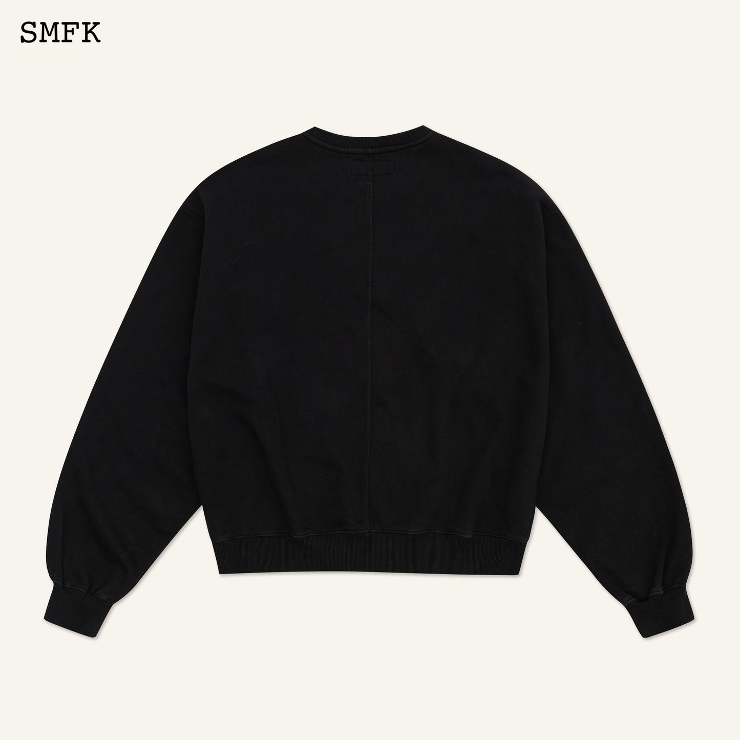 SMFK Compass Star Garden Classic Sports Black Sweatshirt