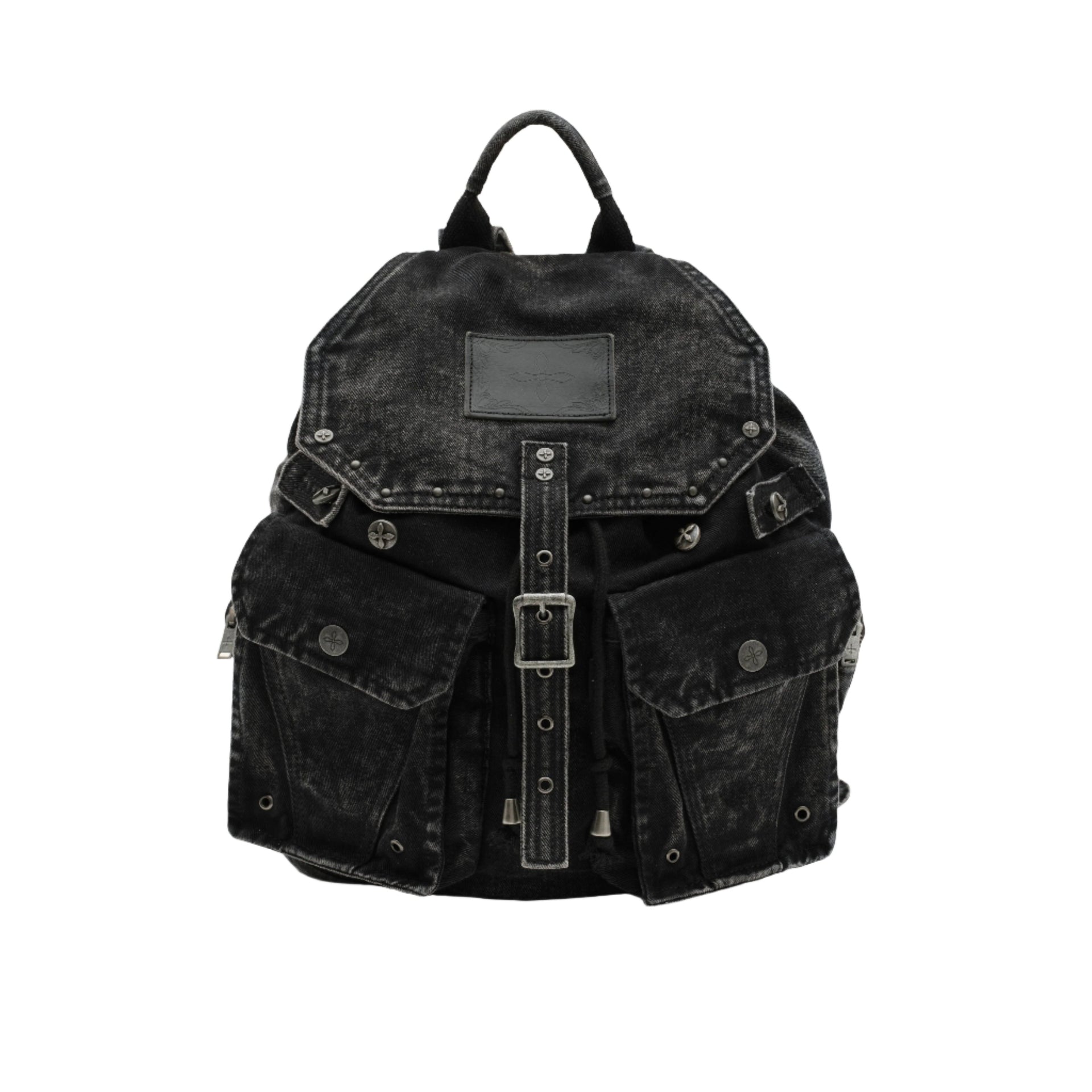 SMFK Compass Tarpan Denim Backpack Black (Large) – LAW DIVINE