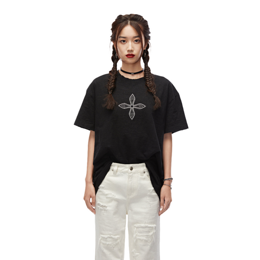 SMFK Compass vintage Wide Body Tee