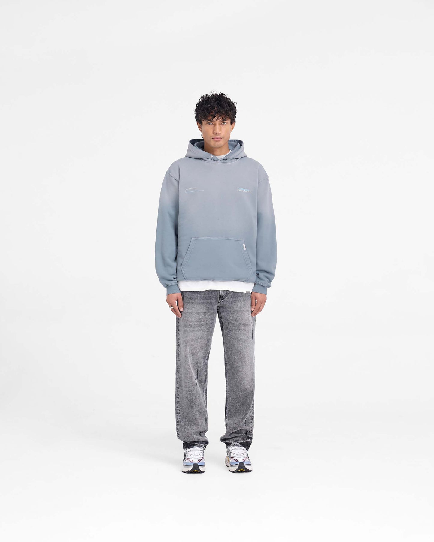 REPRESENT Patron Of The Club Hoodie Washed Grey