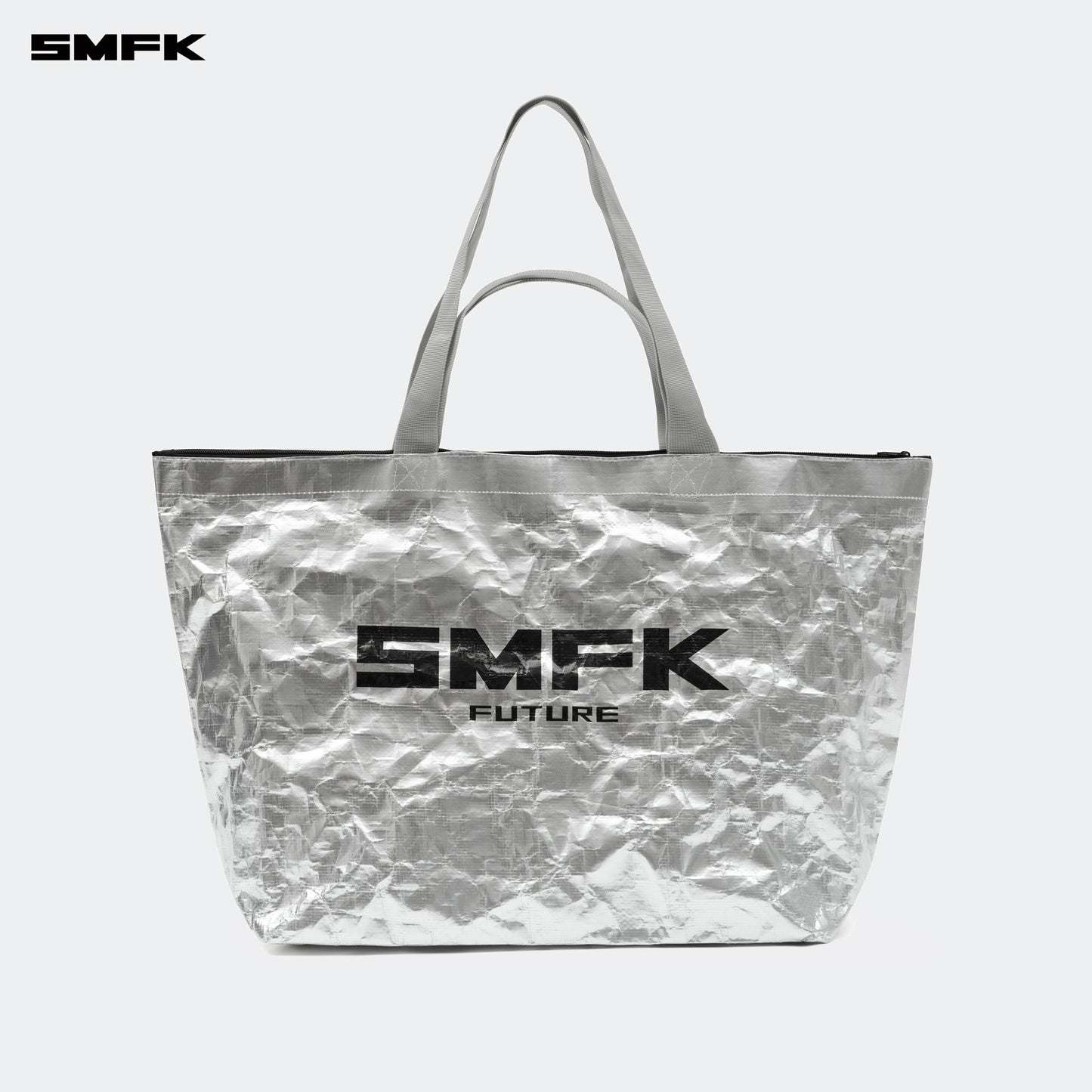 SMFK FUTURE Gym Outdoor Sports Bag Silver (Large)