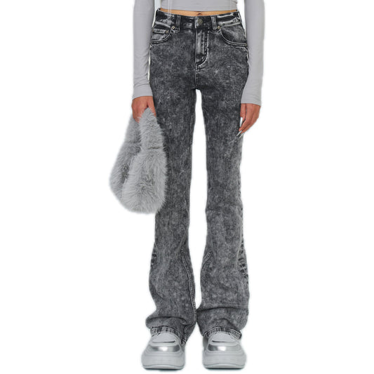 SMFK FUTURE Mirage Snowflake Flared Jeans