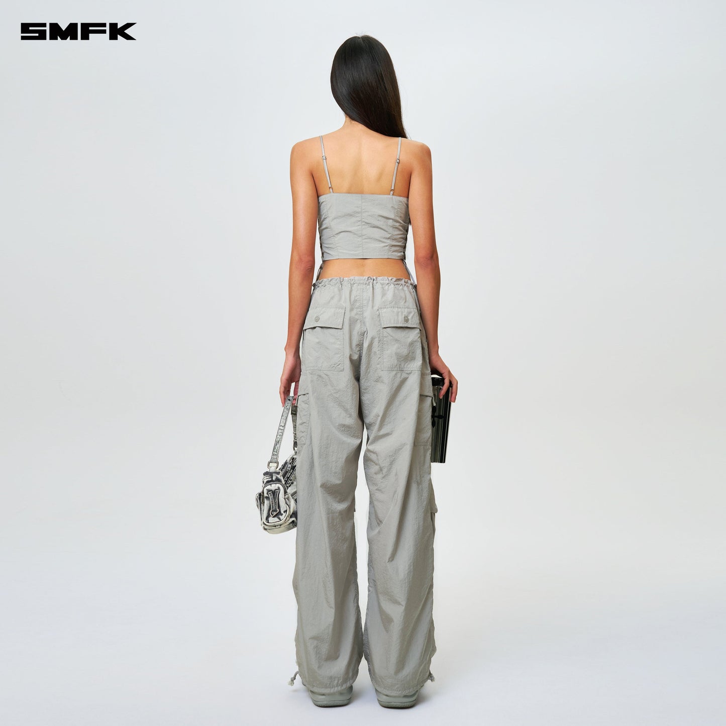 SMFK FUTURE Storm Utility Tank Top Silver