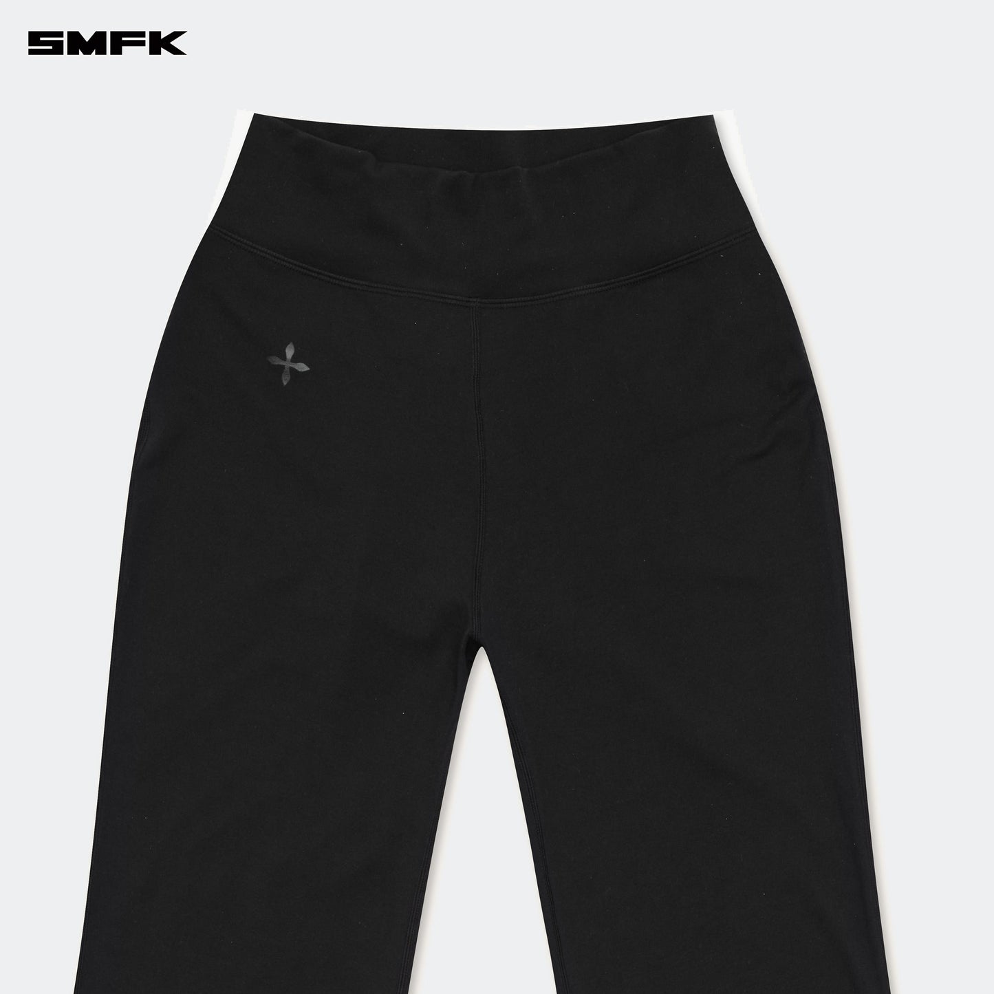 SMFK Future Wave Body Shaping Sports Flared Pants Black