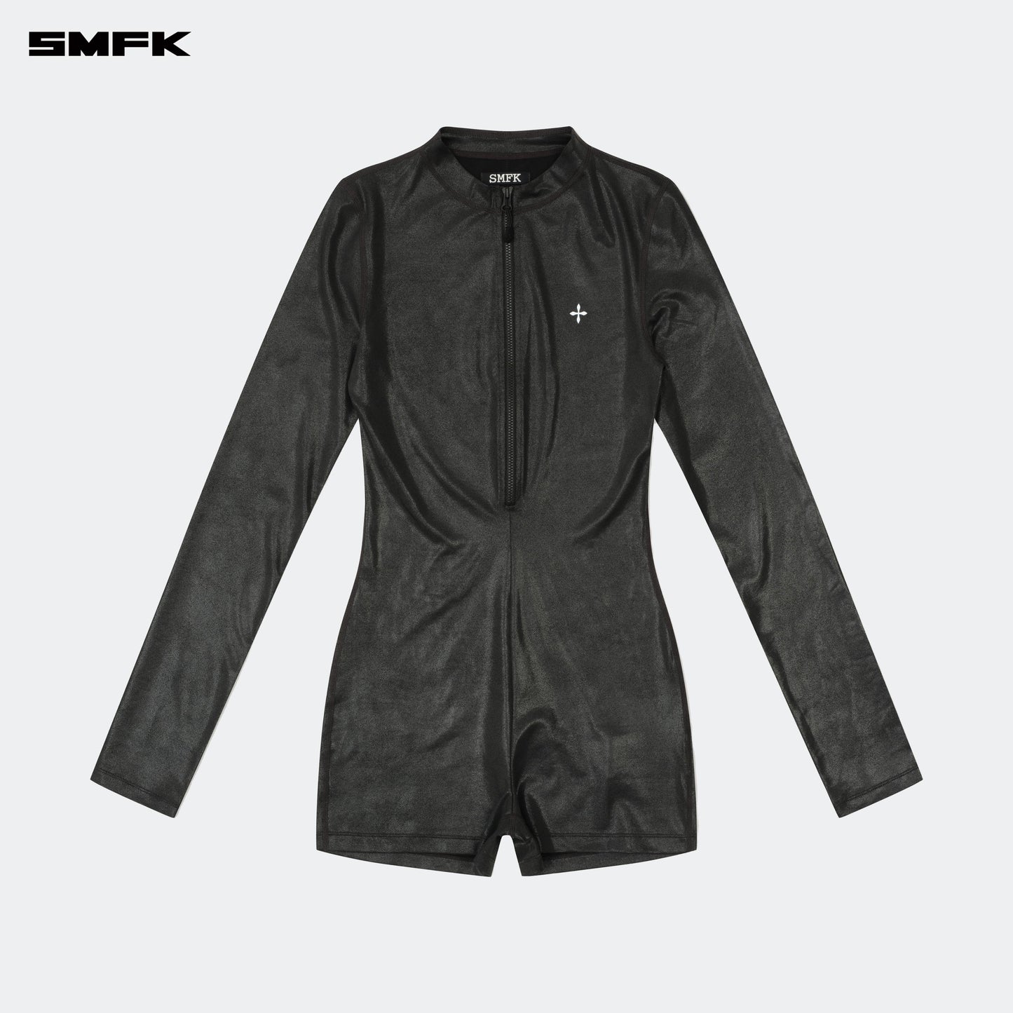 SMFK FUTURE Wave Mindful Body Shaping Shorts Suit Black