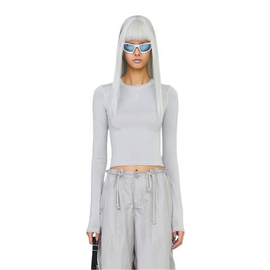 SMFK FUTURE X Extreme Sports Skin Top In Gray