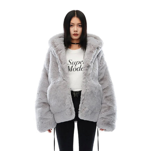 SMFK Snowman Hoodie Grey