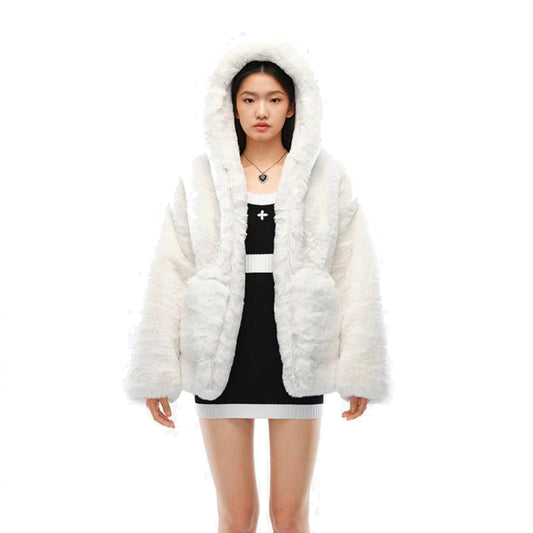 SMFK Snowman Hoodie White