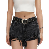 SMFK Wild World Short Black Jeans