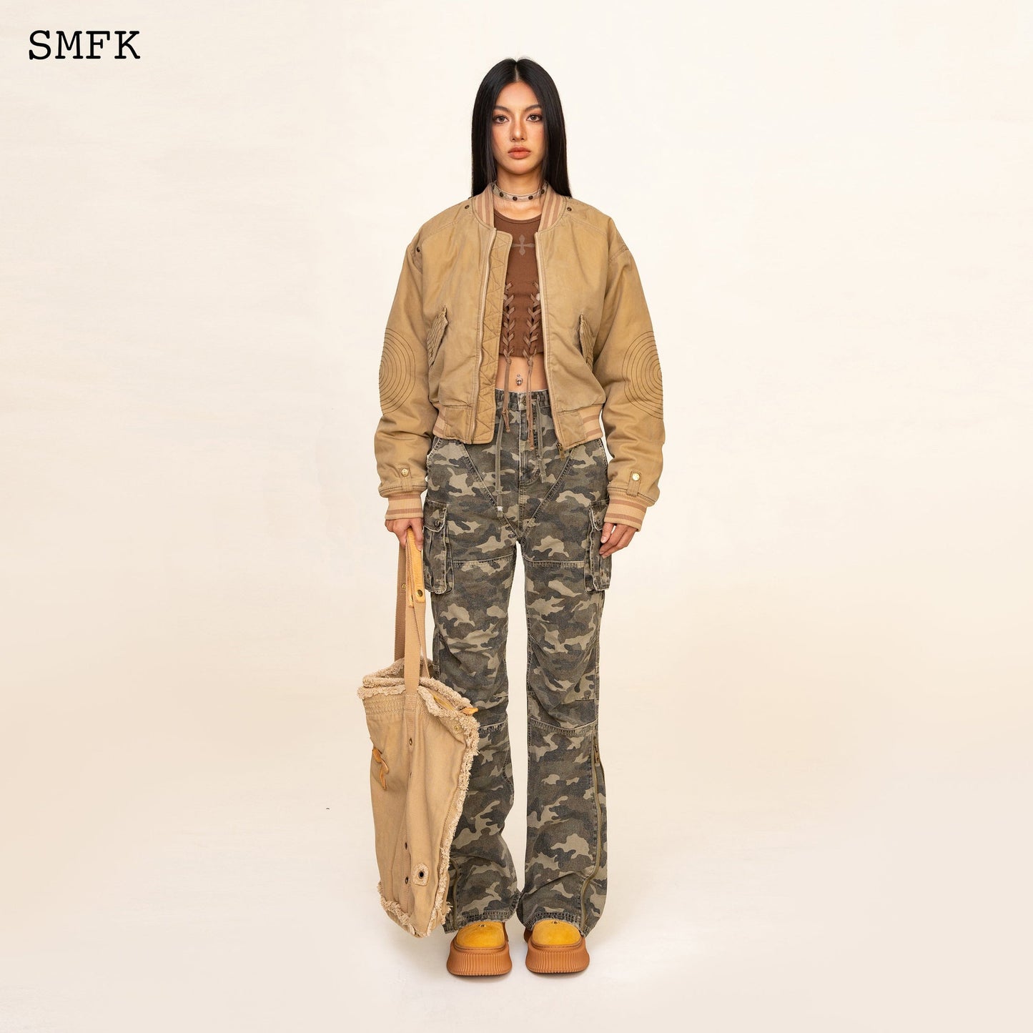 SMFK Wildworld Aviator Waxed Winter Jacket