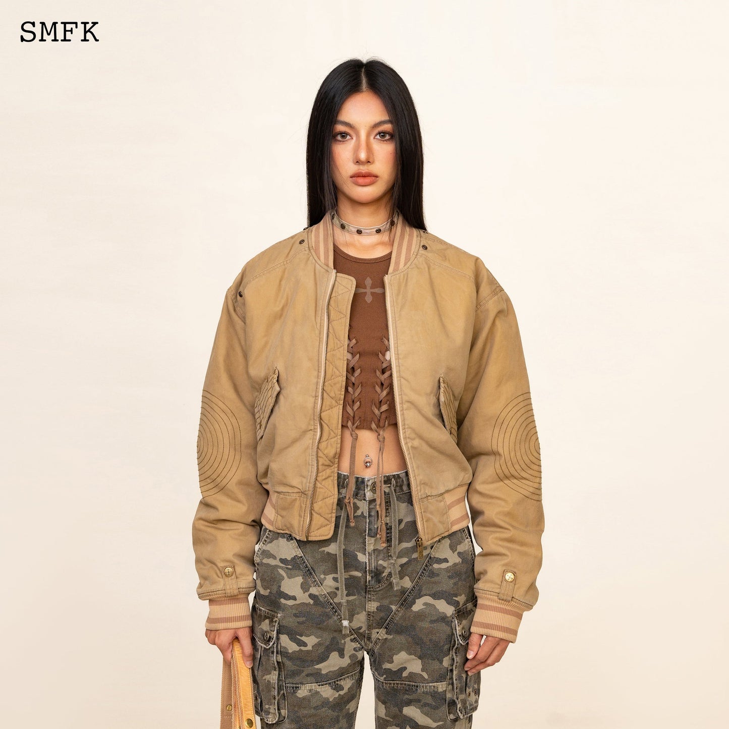 SMFK Wildworld Aviator Waxed Winter Jacket