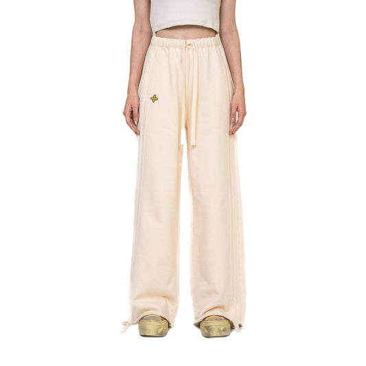 SMFK WildWorld Cream Sweatpants Culottes