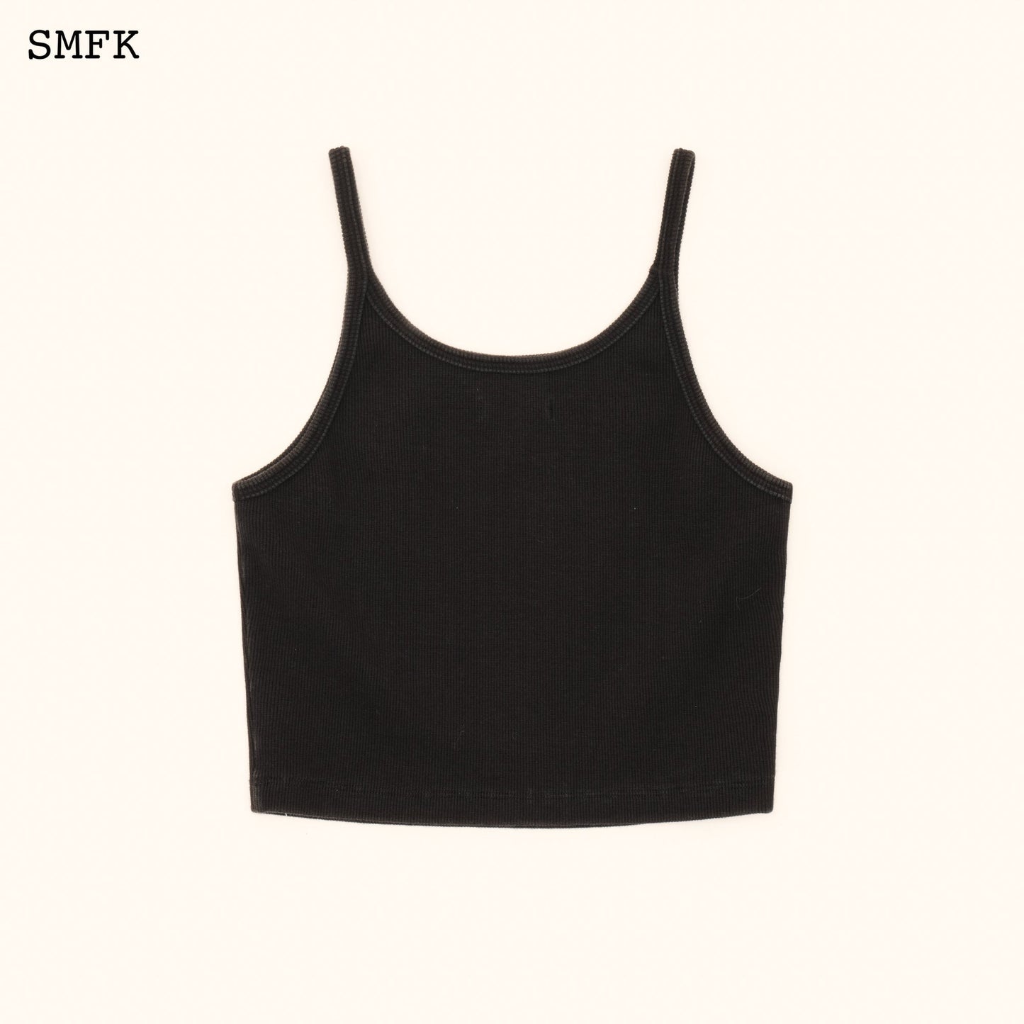 SMFK WildWorld Cross Sporty Vest Top In Black