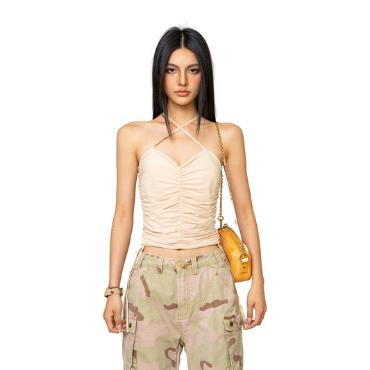 SMFK Wildworld Desert Viper Gauze Suspender Top