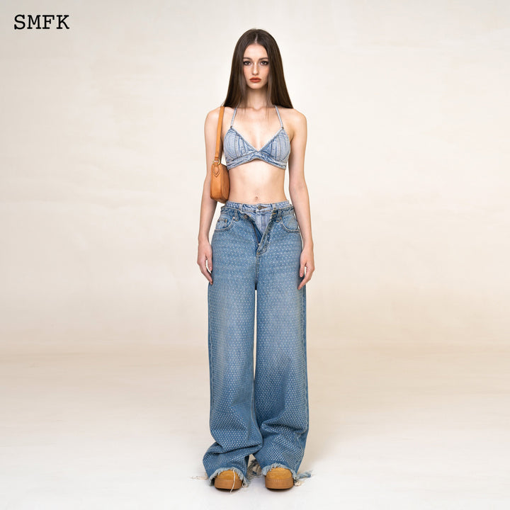 SMFK Wildworld Diamond Blue Jeans