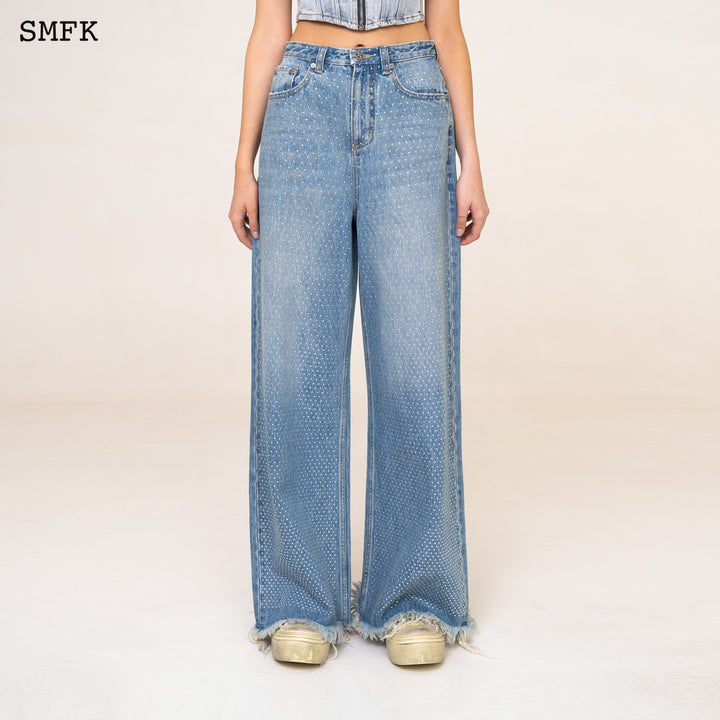 SMFK Wildworld Diamond Blue Jeans