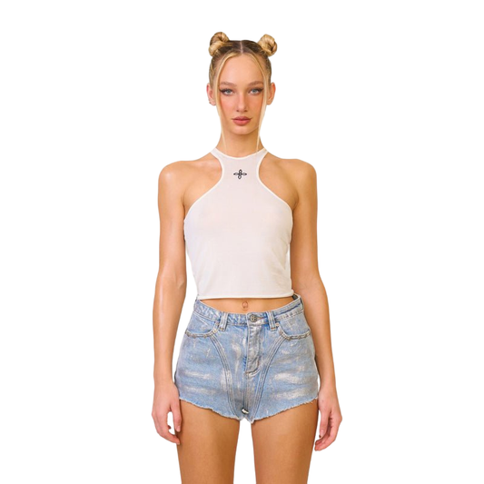 SMFK WildWorld Rider Blue Denim Short Jeans
