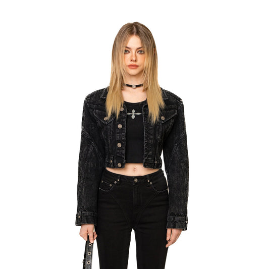 SMFK Wildworld Rider Denim Short Jacket