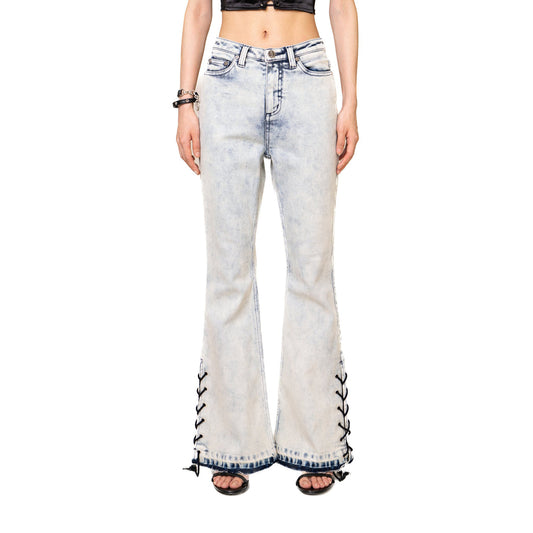 SMFK Wildworld Rock Cream Mermaid Jeans