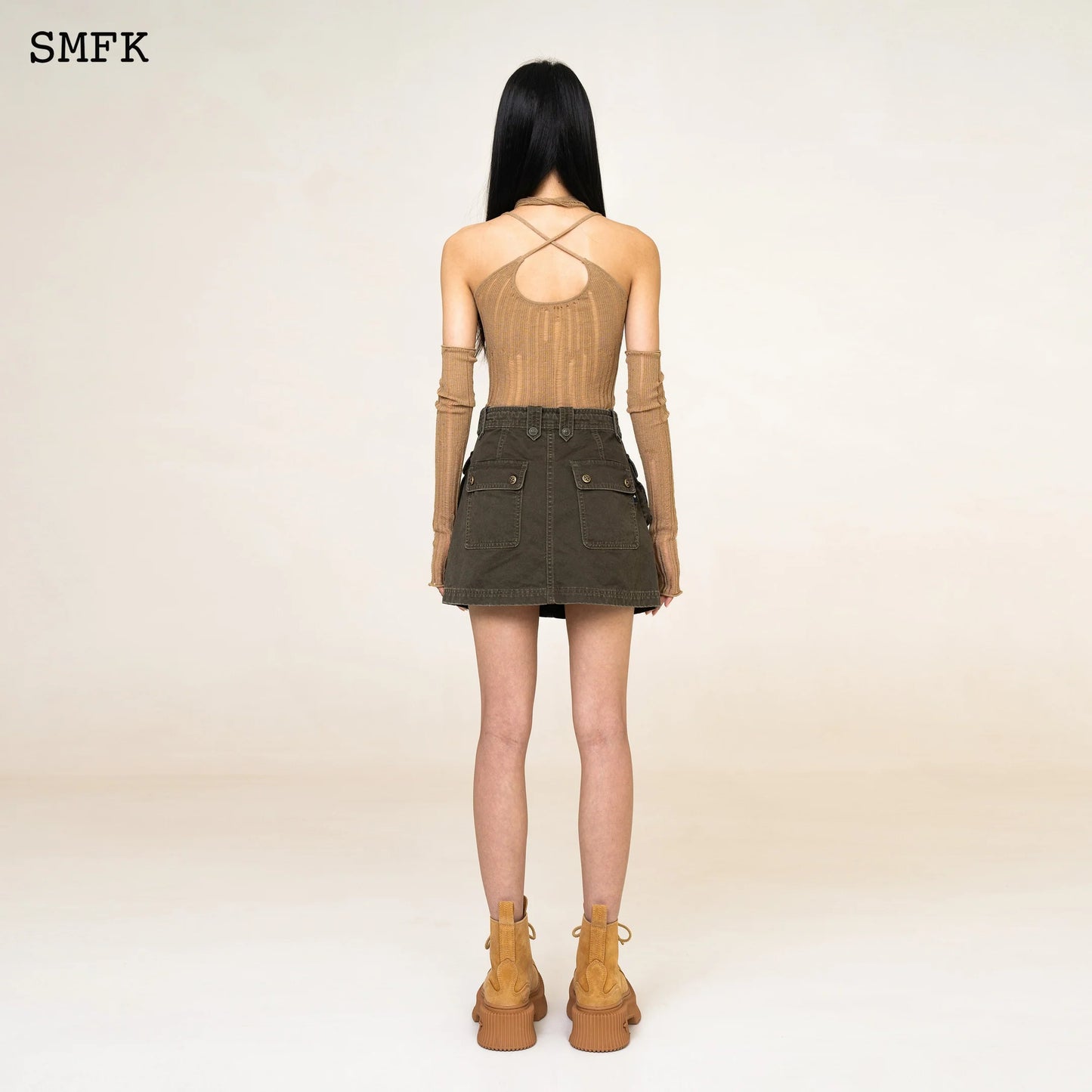 SMFK WildWorld Stray Desert Knitted Cardigan