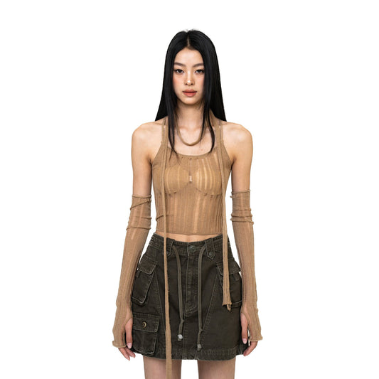 SMFK WildWorld Stray Desert Knitted Cardigan
