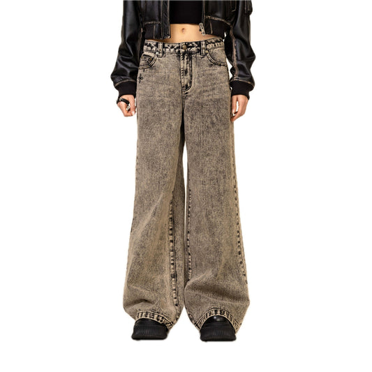 SMFK Compass Mustang Classic Wide Leg Flared Jeans Dusk