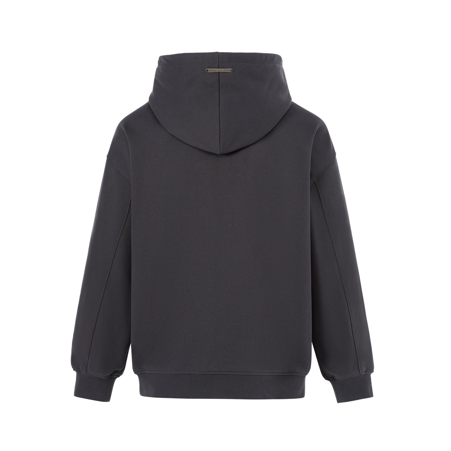 13DE MARZO Logo Pendent Hoodie Gray
