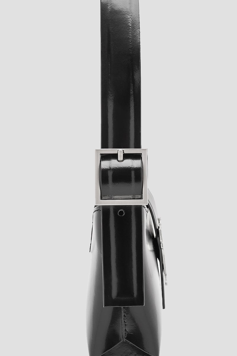 MISBHV Leather Shoulder Bag Mini Black