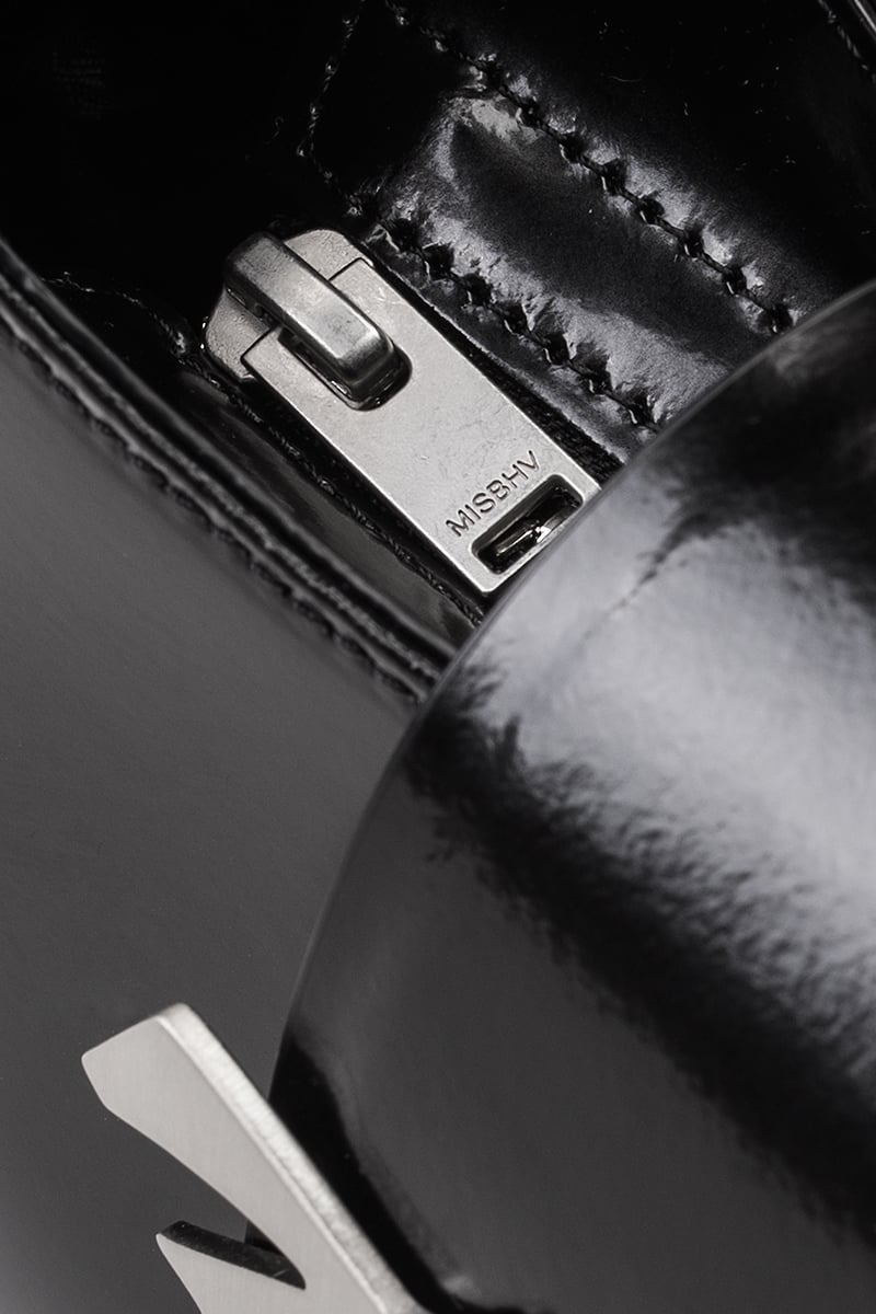 MISBHV Leather Shoulder Bag Mini Black