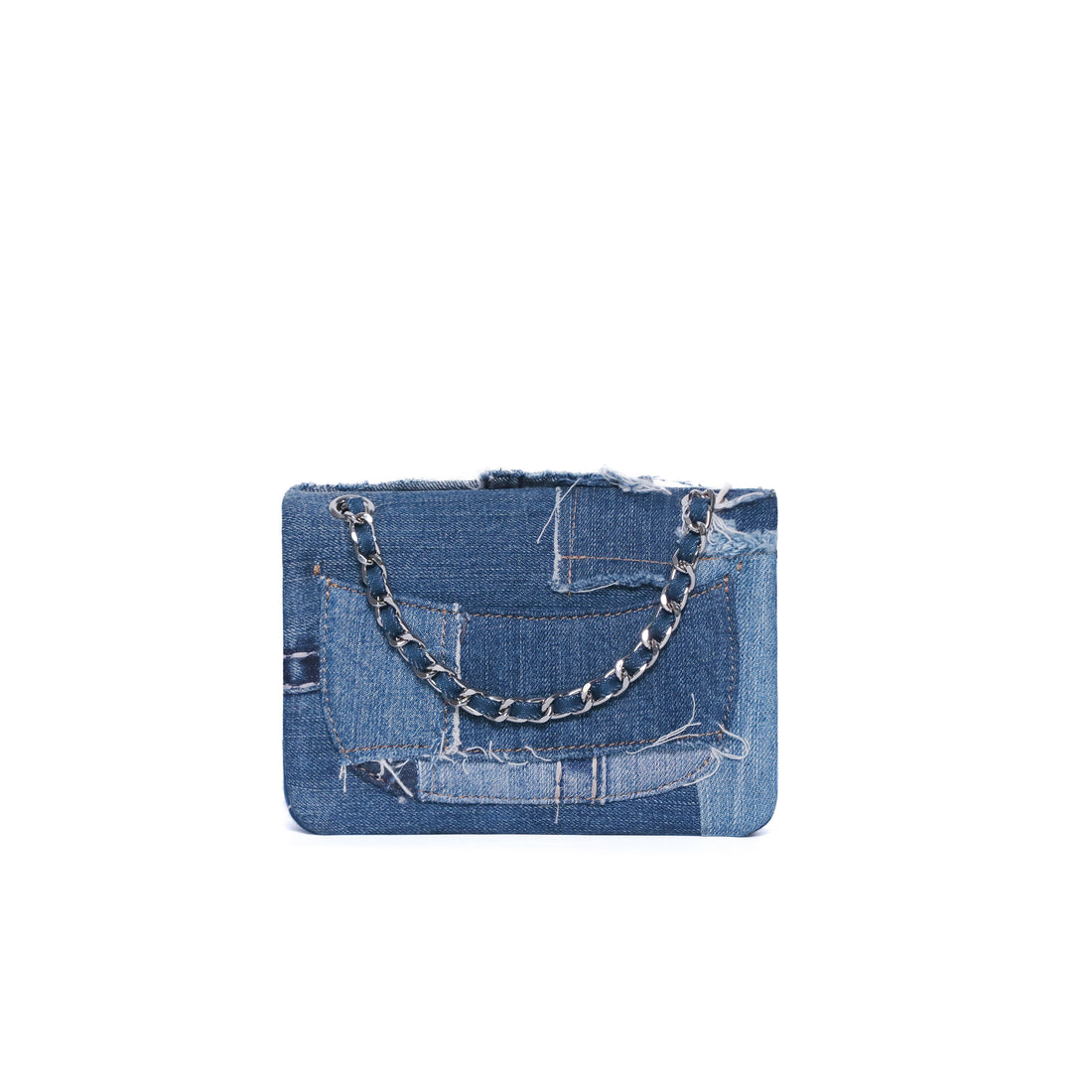 EMOTIONAL WORLD Reproduction-Vintage Chain Bag Multi Denim