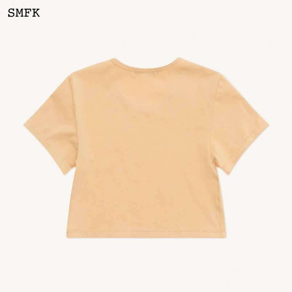 SMFK Compass Cross Classic Athletic Tight Tee Sand