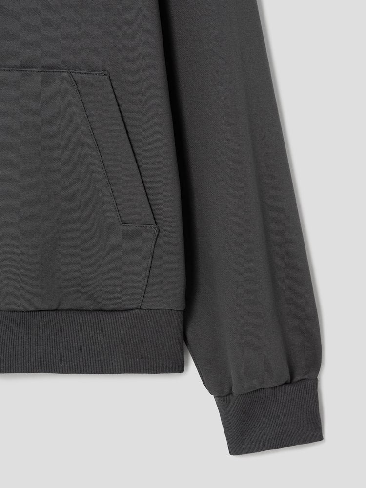 JUUN.J Cotton Ambrodery Rouge Fit Hoodie Grey