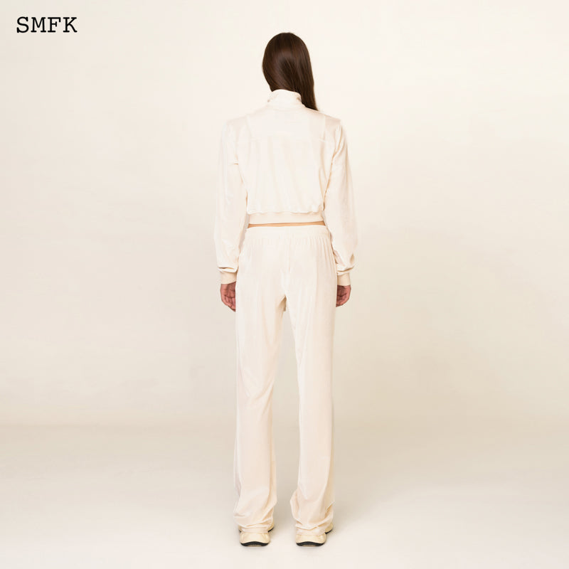 SMFK Compass Rove Wandering Velvet Training Pants White