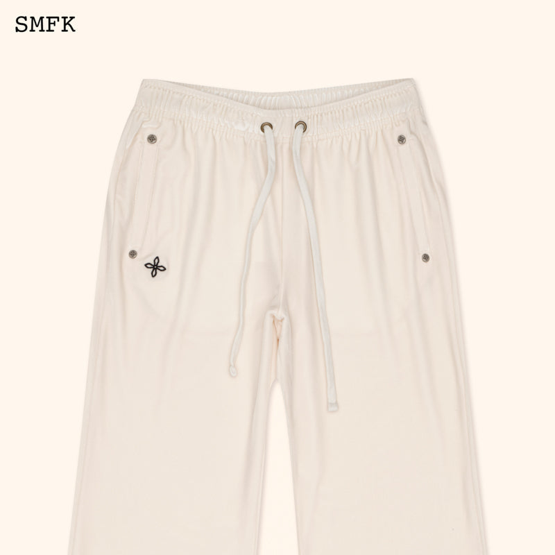 SMFK Compass Rove Wandering Velvet Training Pants White