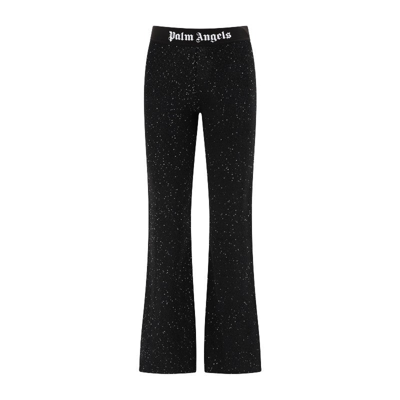 PALM ANGELS "Soiree" Flared Trousers