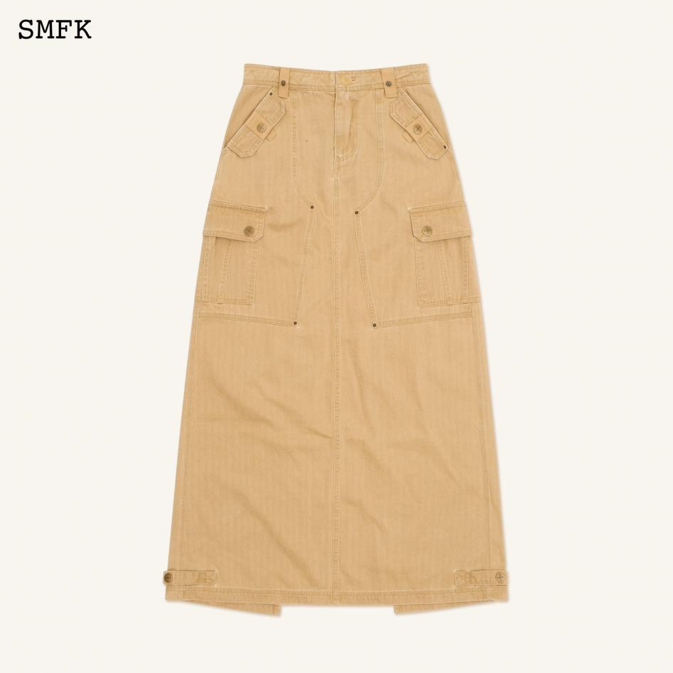 SMFK Ancient Myth Mustang Workwear Maxi Dress