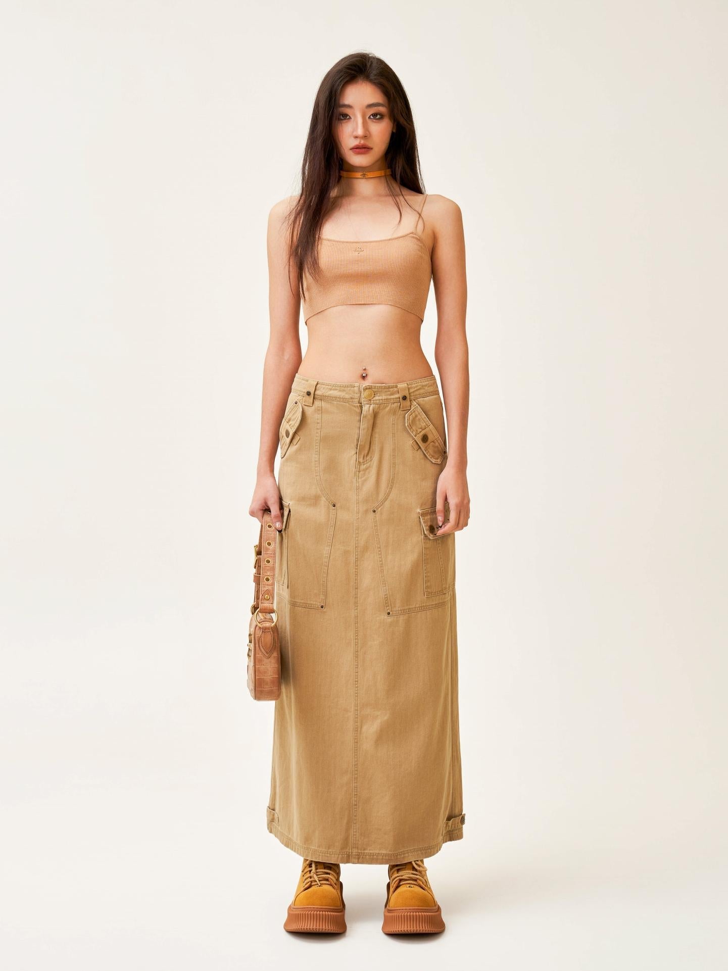 SMFK Ancient Myth Mustang Workwear Maxi Dress