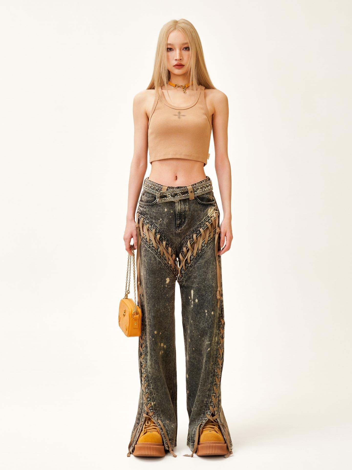 SMFK Ancient Myth Hurricane Wide Leg Jeans