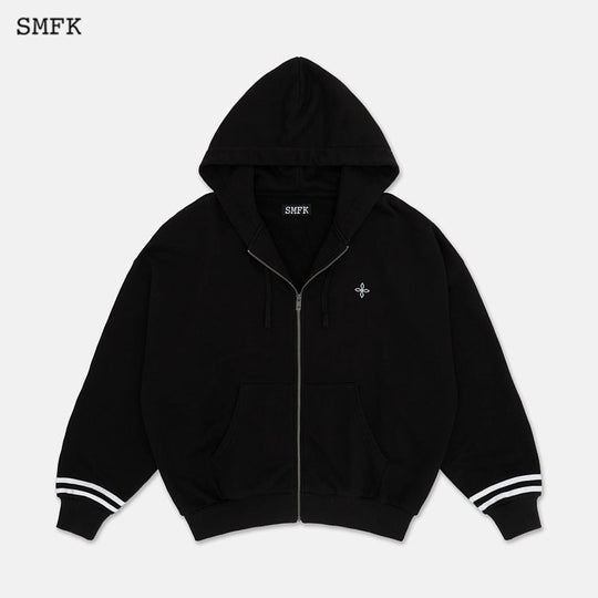 SMFK Black Night Compass Campus Wide Hoodie