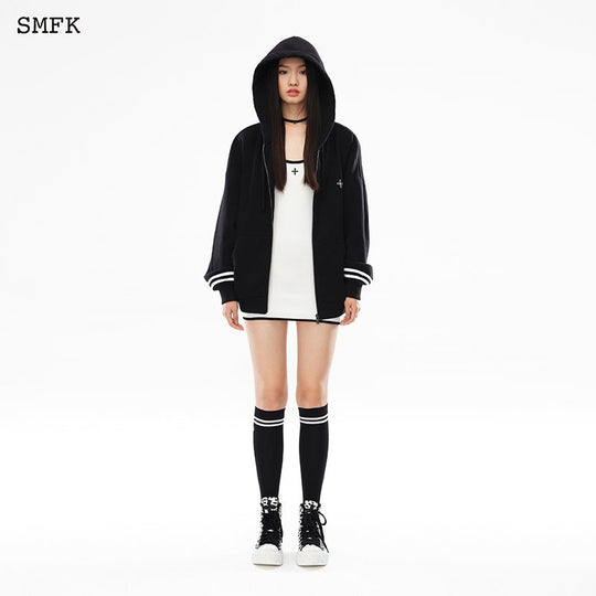 SMFK Black Night Compass Campus Wide Hoodie