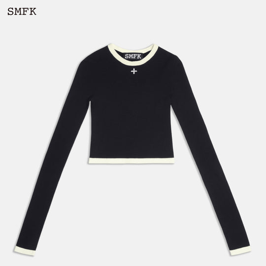 SMFK Compass Classic Wool Knit Black