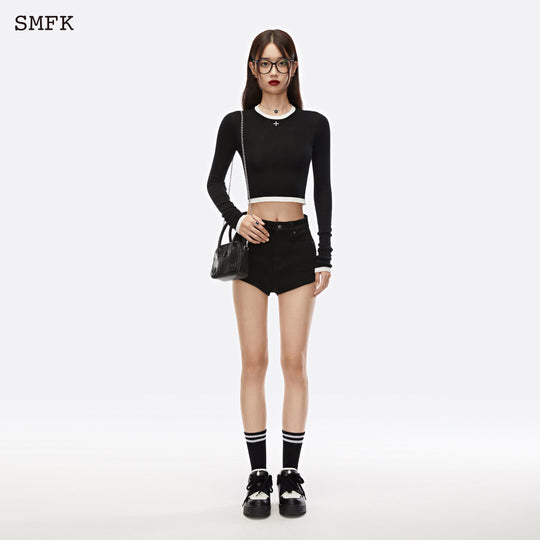 SMFK Compass Classic Wool Knit Black